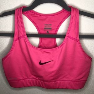Pink Nike Pro Sports Bra in Great Condition!!